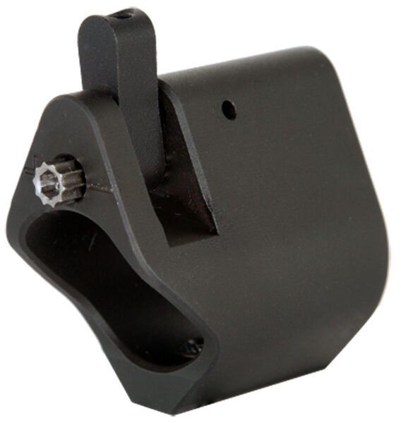 Seekins Precision 0011510067 Select Adjustable Gas Block .875" Steel Black Melonite