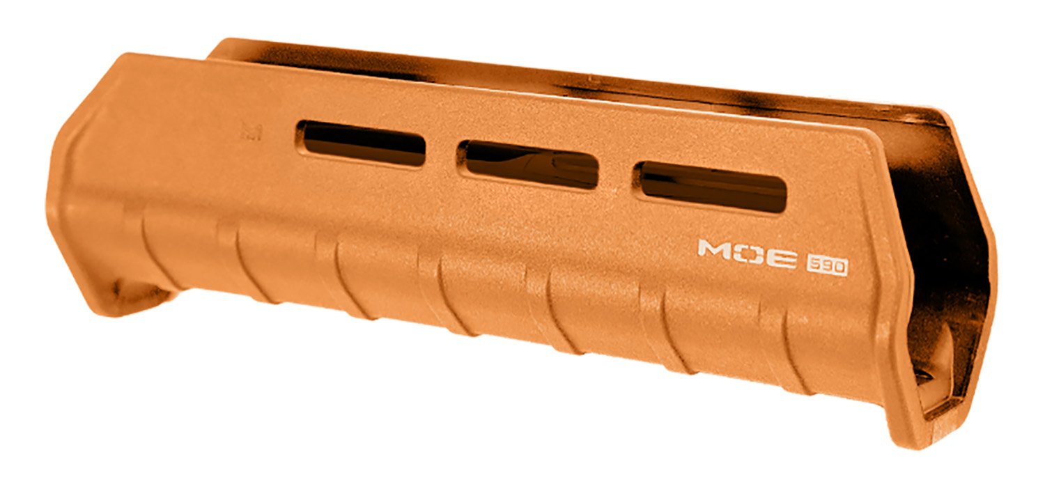 Magpul MAG494-ORG MOE M-LOK 12 Gauge Shotgun Forend Mossberg 590,590A1 Orange Polymer