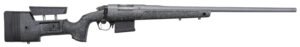 Bergara Rifles BPR2065PRC Premier HMR Pro 6.5 PRC 2+1 26" Threaded Barrel, Tactical Gray Cerakote, Black with Gray Fleck Stock