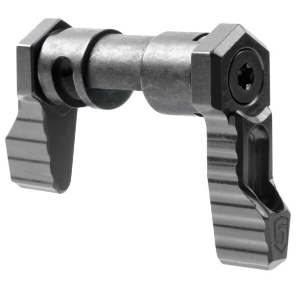 Phase 5 Weapon Systems SAFE90BLK Safety Selector 90 Degree AR-Platform Black Anodized Aluminum Ambidextrous