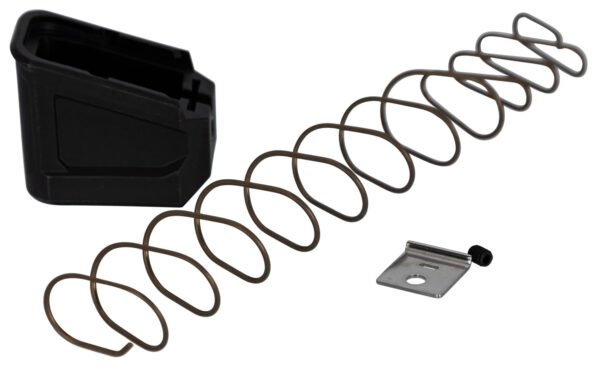 Strike Industries EMPG9&40 Enhanced Magazine Plate +5/6, 9mm Luger/40 S&W Compatible w Glock, Black Polymer