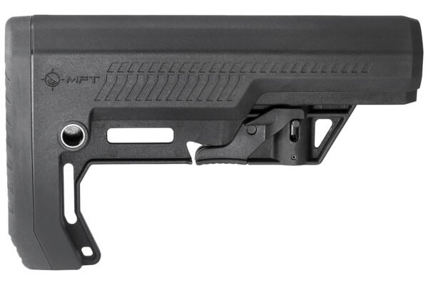 Mission First Tactical BMSMILEXD Battlelink Extreme Duty Minimalist Stock Collapsible Black Synthetic for AR-15, M16, M4 with Mil-Spec Tube (Tube Not Included)