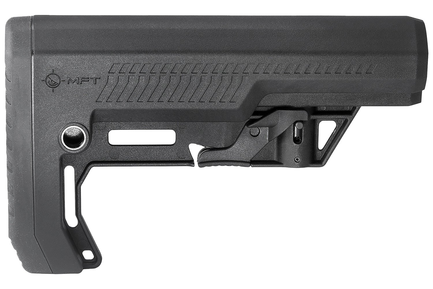 Mission First Tactical BMSMILEXD Battlelink Extreme Duty Minimalist Stock Collapsible Black Synthetic for AR-15, M16, M4 with Mil-Spec Tube (Tube Not Included)