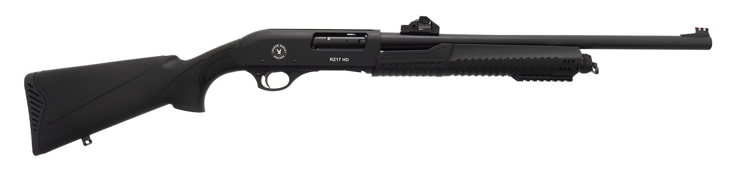 Silver Eagle Arms RZ17HD RZ17 Home Defense 12 Gauge Pump 3" 4+1 18.50" Chrome Lined Steel Black Vent Rib Barrel, MobilChoke, Black Steel Receiver, Fixed Black Synthetic Stock