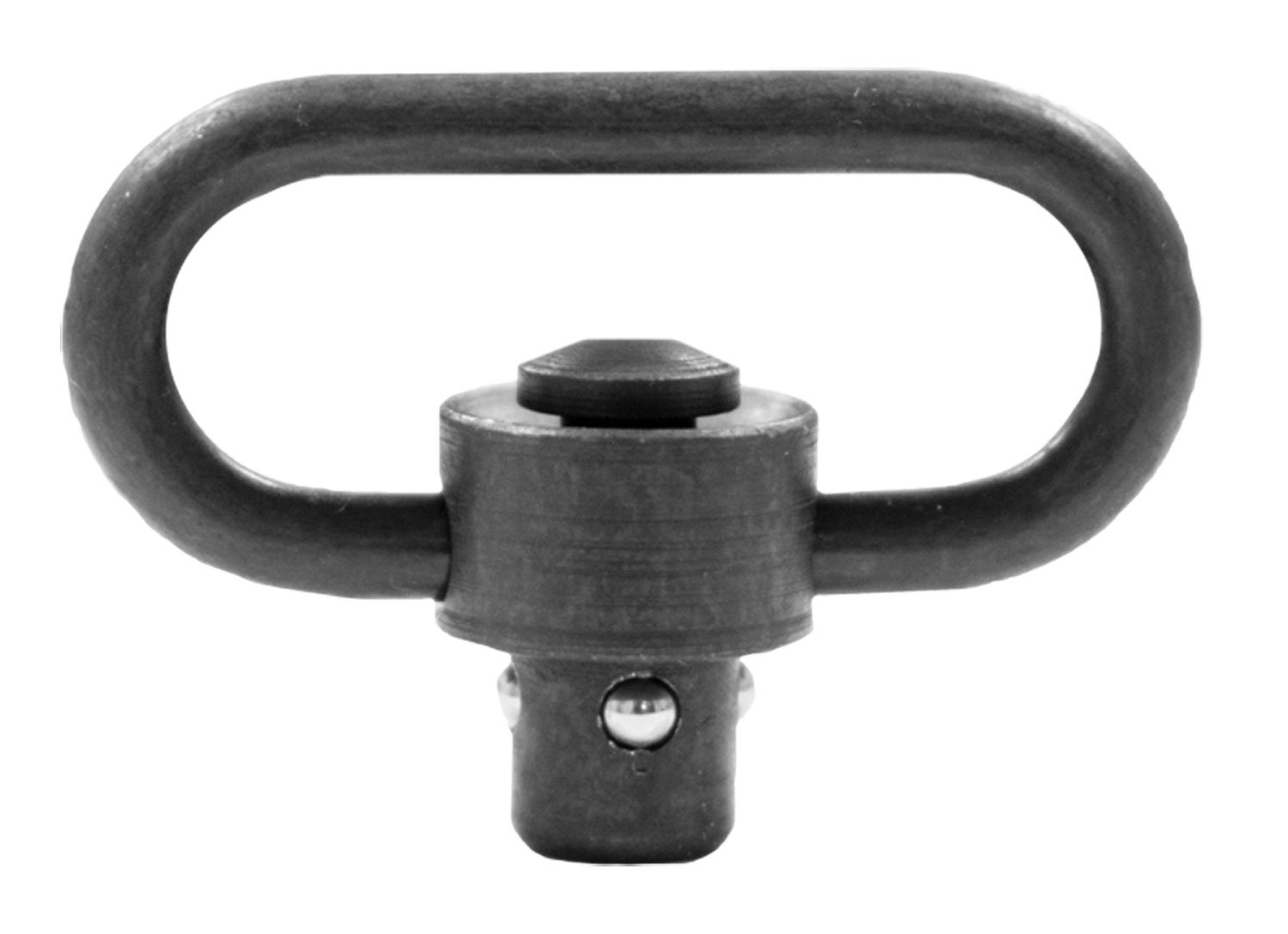 GrovTec US Inc GTSW107 Heavy Duty 1.5" Push Button Black Phosphate Steel