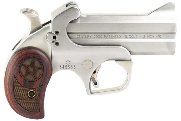 Bond Arms BAC2K C2K Original 45 Colt/410 Gauge 2rd Shot 3.50" Rosewood Grips