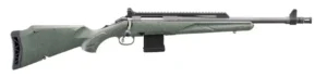 RUGER AMERICAN G2 SCOUT 5.56 RIFLE 16.1" T.B. LEAF GREEN,BLK 1-10RD