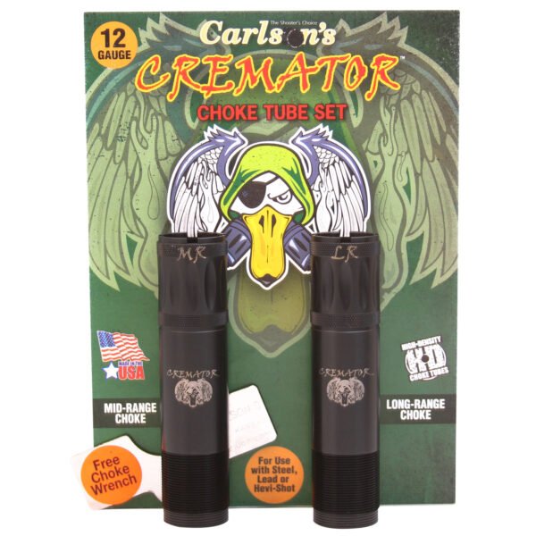 Carlson's Choke Tubes 11622 Cremator Browning Invector Plus 12 Gauge Mid/Long Range Non-Ported 17-4 Stainless Steel