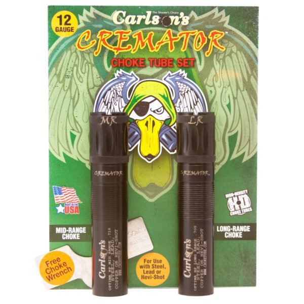 Carlson's Choke Tubes 11662 Cremator Beretta Optima HP 12 Gauge Mid/Long Range Non-Ported 17-4 Stainless Steel