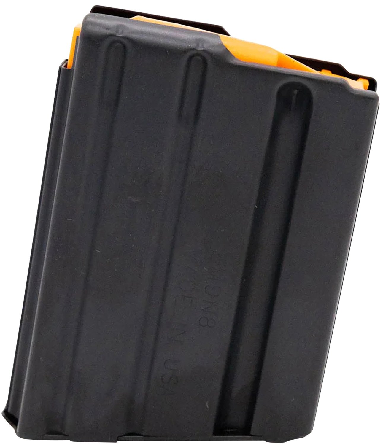 DuraMag 1023041178CPD SS 10rd 223 Rem/300 Blackout/5.56x45mm NATO for AR-15 Black w/ Orange Follower Detachable