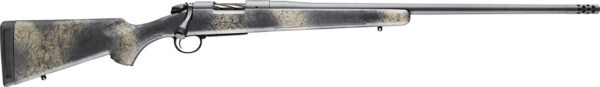 Bergara Rifles B14S522SP B-14 Wilderness Ridge SP 6.5 Creedmoor 4+1 18" Threaded, Sniper Gray Cerakote Barrel/Rec, SoftTouch Woodland Camo Synthetic Stock, Omni Muzzle Brake