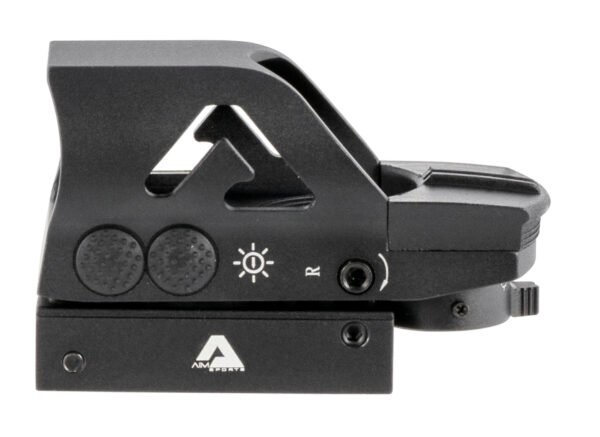 Aim Sports RT506C Full-Size Reflex Sight  Matte Black 1x34mm Red/Green Multi Reticle