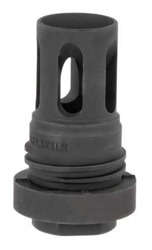 Yankee Hill 4315M13LA Mini QD Flash Hider Black Phosphate M13.5x 1 LH Threads 2.13" OAL for 5.56x45mm NATO AR-Platform