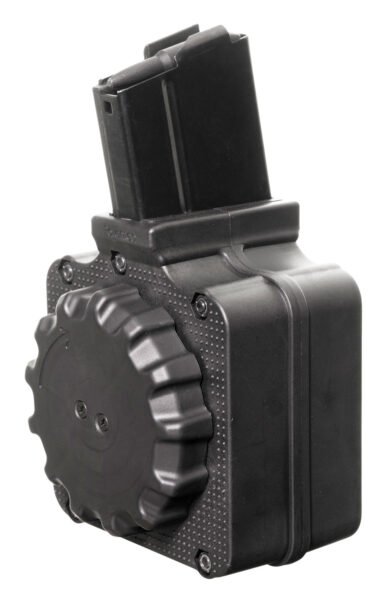 ProMag DRMA2 Standard 50rd Drum 308 Win/7.62x51mm NATO Fits Springfield M1A/M14 Black DuPont Zytel Polymer