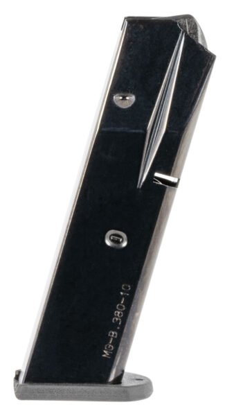 Mec-Gar MGBRBDA10B Browning 10rd 380 ACP, Fits Browning BDA Blued Carbon Steel