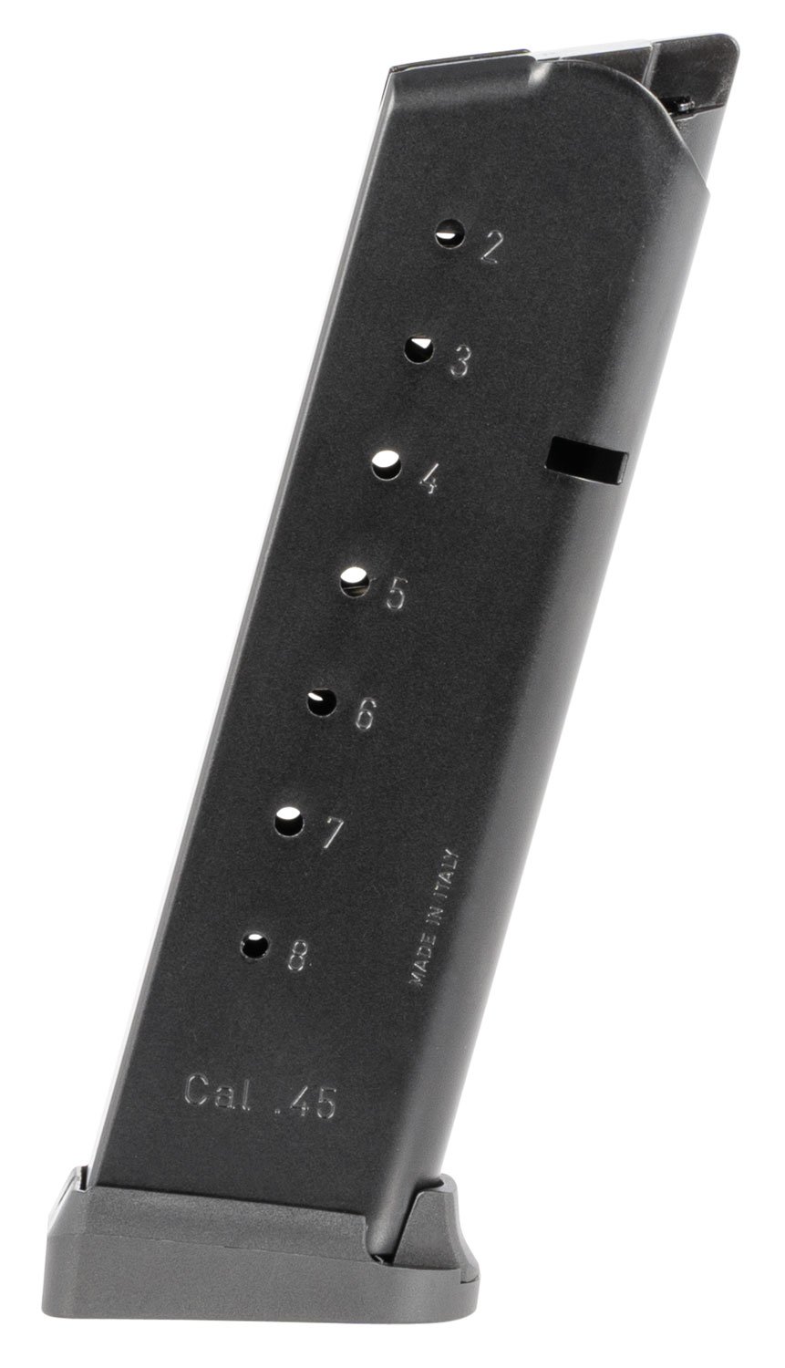 Mec-Gar MGCG4508MATCH 1911 Government 8rd 45 ACP, Blued w/Anti-Friction Coating Carbon Steel