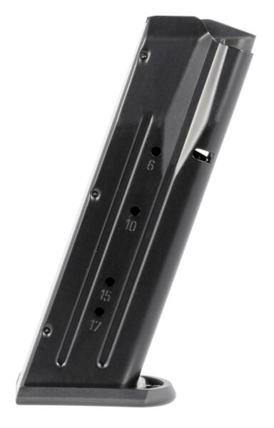 Mec-Gar MGWIT9LFAFC Tanfoglio 17rd 9mm Luger, Fits Tanfoglio Witness Large Frame Blued w/Anti-Friction Coating Carbon Steel