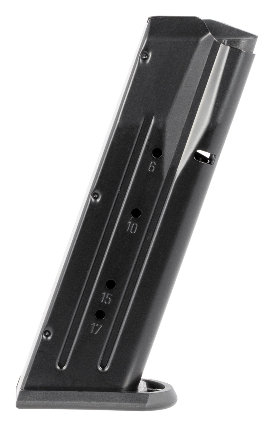 Mec-Gar MGWIT9LFAFC Tanfoglio 17rd 9mm Luger, Fits Tanfoglio Witness Large Frame Blued w/Anti-Friction Coating Carbon Steel