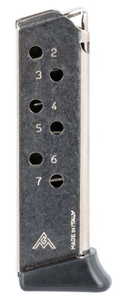 Mec-Gar MGWPPKSFRN Walther 7rd 380 ACP, Fits Walther PPK/S Nickel Carbon Steel