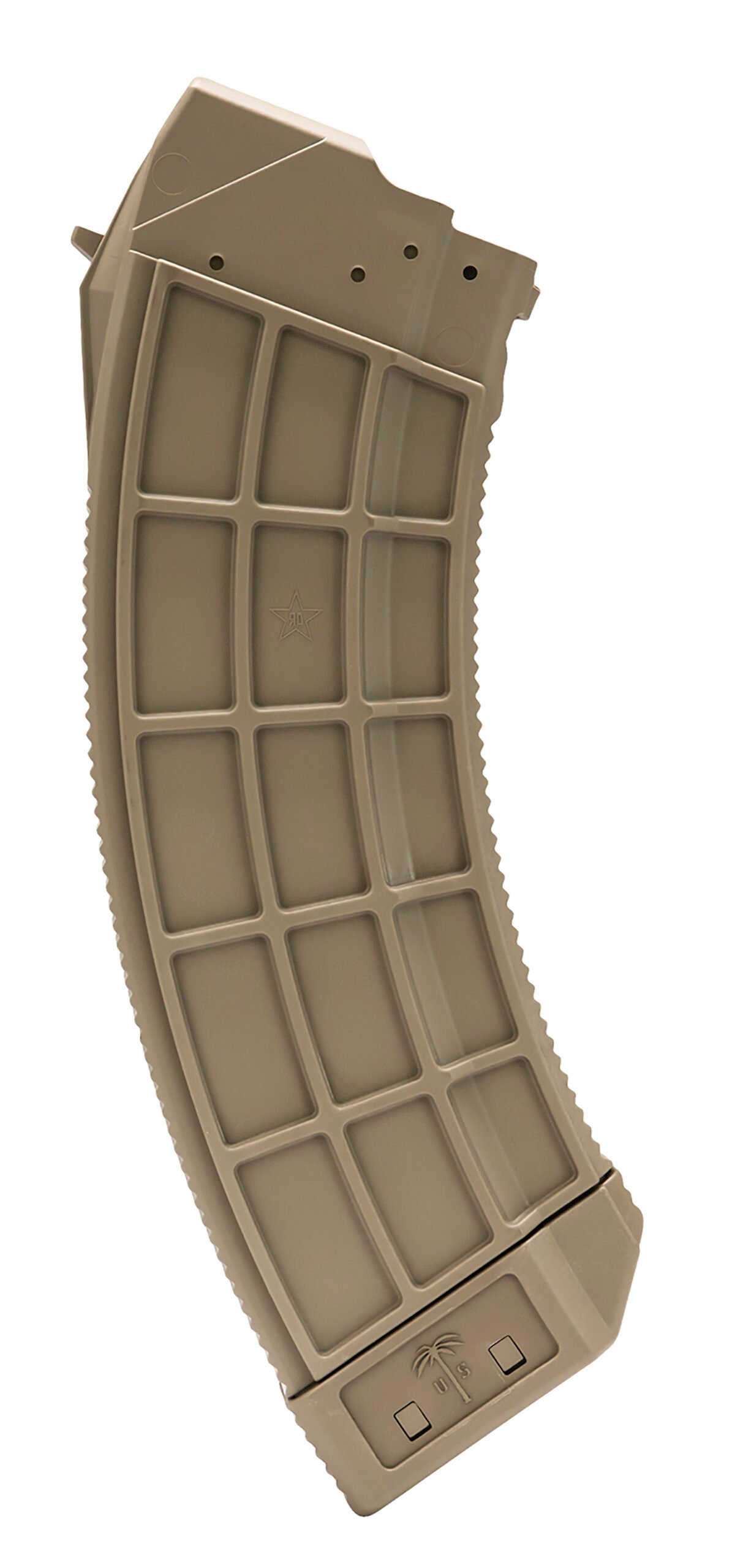 US Palm MA944A Standard 30rd 7.62x39mm For AK-47 Flat Dark Earth Polymer