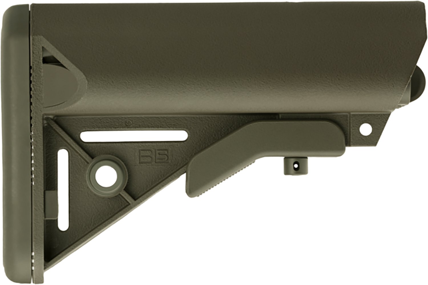 B5 Systems SOP1097 Enhanced SOPMOD OD Green Synthetic for AR-Platform with Mil-Spec Receiver Extension (Tube Not Included)