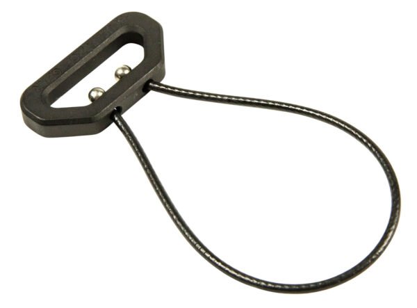 Blue Force Gear UWL325BK Universal Wire Loop Anodized Black 6061-T6 Aluminum 3.25"