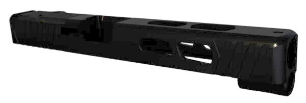 Rival Arms RA10G705A Precision Slide A1 Docter Cut Black QPQ Case Hardened 17-4 Stainless Steel for Glock 34 Gen 3