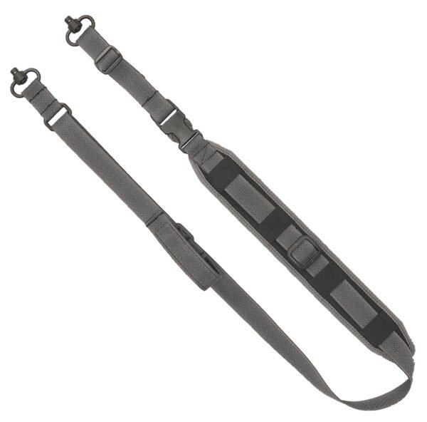GrovTec US Inc GTSL128 QS 2-Point Sentinel Wolf Gray Adjustable Rifle/Shotgun