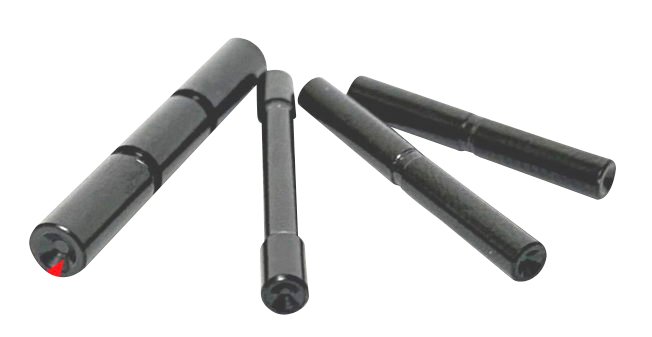 Cross Armory CRG4PSBK 4 Pin Set Dimpled Compatible w/Glock Gen4 4140 Steel Pistol