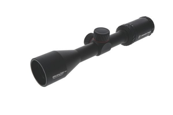 Crimson Trace 0101540 Brushline Pro Black Anodized 3-9x40mm 1" Tube BDC Muzzleloader Reticle