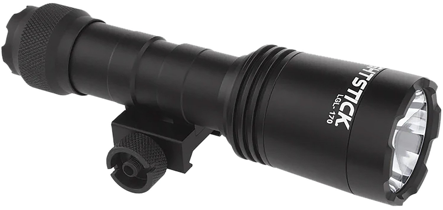 Nightstick LGL170 Rechargeable Full-Size Long Gun Light Kit Black Anodized 1500 Lumens White LED
