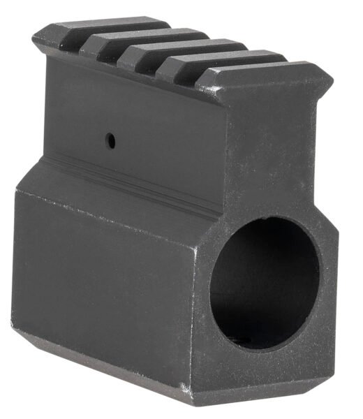 LBE Unlimited ARRGBUH Railed Gas Block Upper Receiver Height AR Platform Black Anodized Aluminum
