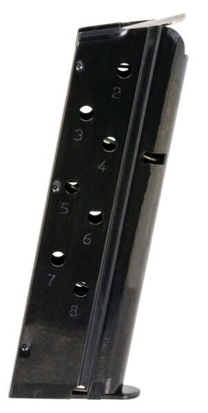 Mec-Gar MGCGOV40B 1911 8rd 40 S&W Fits 1911 Government Blued Carbon Steel