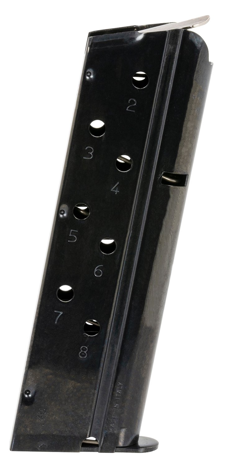 Mec-Gar MGCGOV40B 1911 8rd 40 S&W Fits 1911 Government Blued Carbon Steel