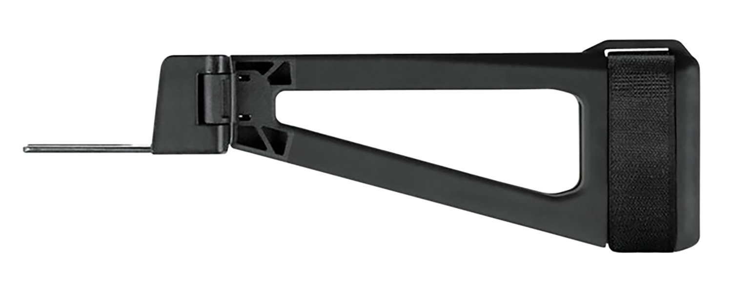SB Tactical AKTF01SB AKTF Left Side Folding Black Synthetic with 11.75" OAL & Nylon Strap for AK-47, AK-74 (Tube Not Included)