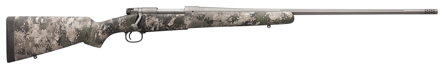 Winchester Guns 535244229 Model 70 Extreme 264 Win Mag 3+1 26" MB Tungsten Gray Cerakote TrueTimber VSX Fixed Bell & Carlson Stock Right Hand (Full Size) No Sights