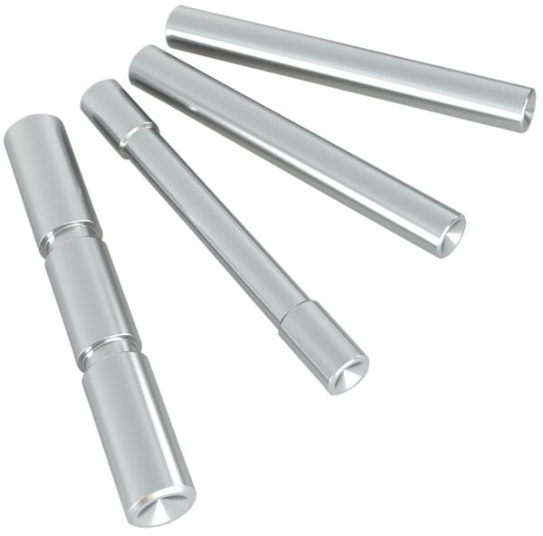 Cross Armory CRG4PSSV 4 Pin Set Silver 4140 Steel for Most Glock Gen4