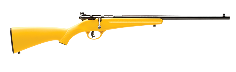 SAVAGE ARMS RASCAL 22LR SGL-SHT CPT YELLOW