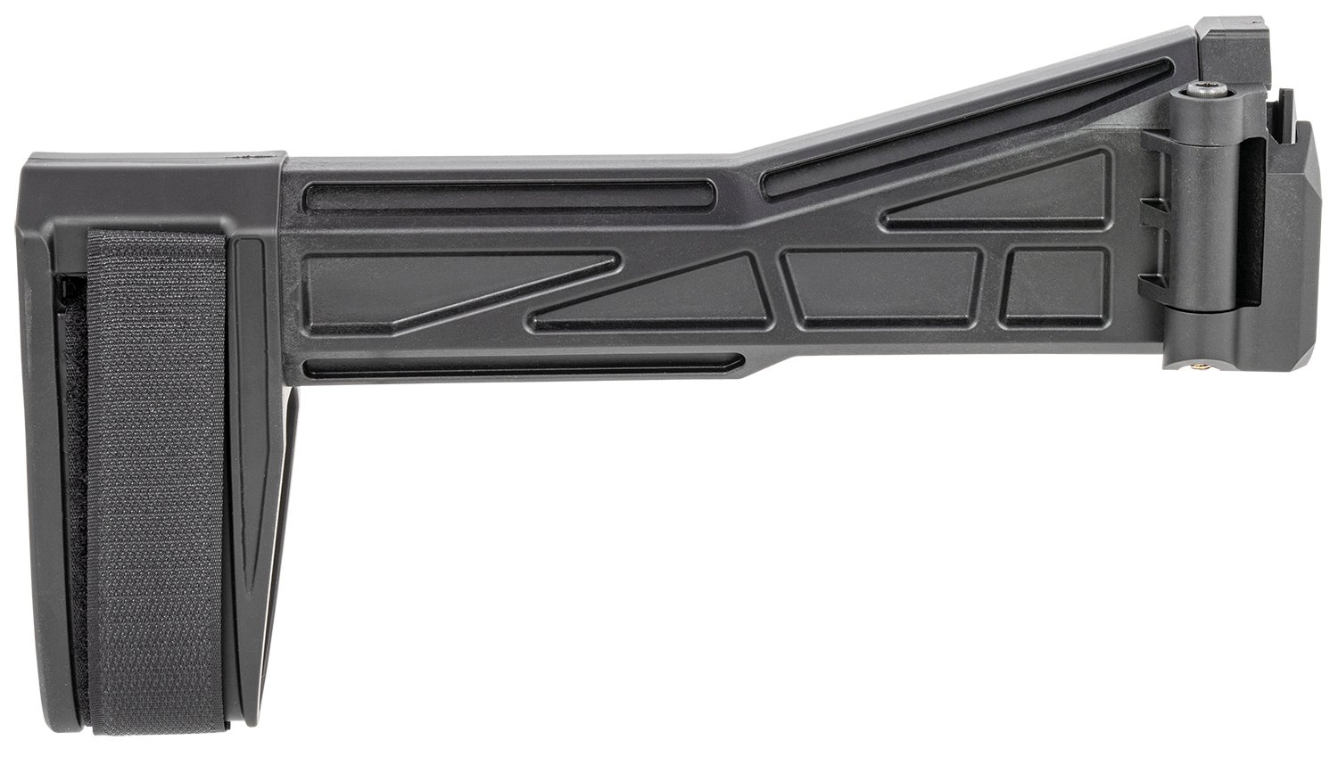 SB Tactical EVO201SB SBTEVO-G2 9.50" OAL Side Folding Black Synthetic for CZ Scorpion (Tube Not Included)
