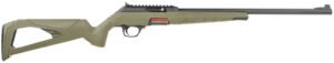 Winchester Repeating Arms 521139102 Wildcat Full Size 22 LR 10+1 18" Matte Blued Sporter Barrel, Picatinny Rail Matte Black Polymer Receiver, OD Green Skeletonized Synthetic Stock, Ambidextrous