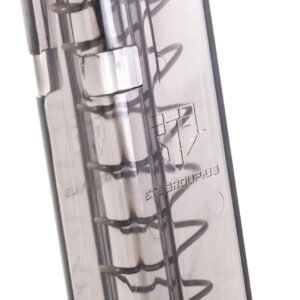ETS Group SMKGLK1910 Pistol Mags  10rd Limited 9mm Luger Compatible w/ Glock 19/26 Smoke Polymer