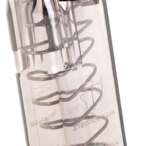 ETS Group SMKGLK26 Pistol Mags  10rd Standard 9mm Luger Compatible w/ Glock 26 Smoke Polymer
