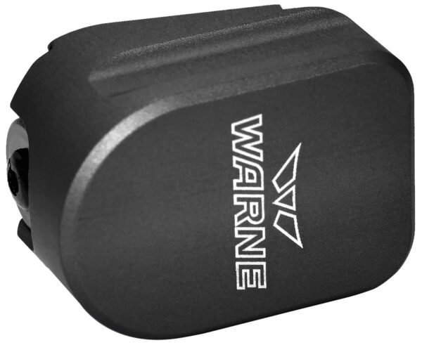 Warne 3306 Magazine Extension Black, +3 (9mm Luger), +4 (40S&W), for S&W M&P 9/40
