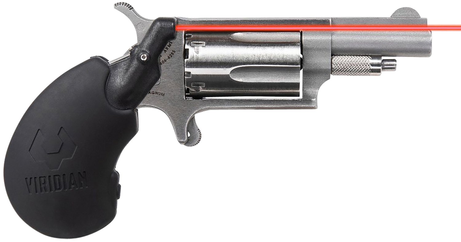 Viridian 900-0006 Red Grip Laser for NAA Magnum  Black