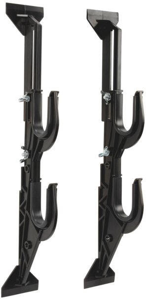 Allen 17450 Gun/Accessory Rack Black Plastic Holds 2