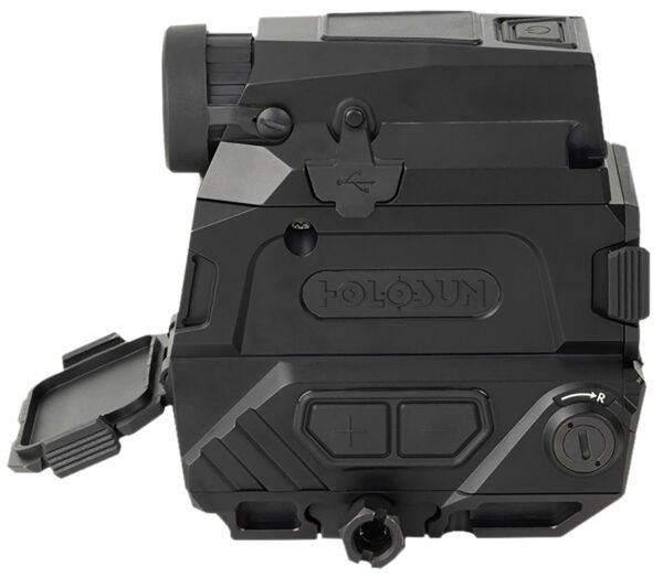 Holosun DRSNV DRS-NV  Black Anodized 1x/8x 1.25" x 0.98" 2 MOA Red Dot/65 MOA Circle Multi Reticle Fusion Night Vision Overlay