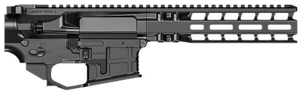 Radian Weapons R0435 Builder Kit  Radian Black, A-DAC 15 Fully Ambi Lower, 8.50" M-LOK Handgaurd, Raptor-SD Charging Handle, Talon 45/90 Safety, Ext. Bolt Catch, Left-Side Mag Release, Right-Side Bolt