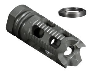 Yankee Hill 285M1 Phantom Comp/Brake with Aggressive End, 1/2"-28 tpi Threads 2.25" OAL for 5.56mm