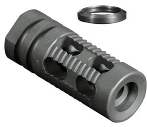 Yankee Hill 285M2 Phantom Comp/Brake with Smooth End, 1/2"-28 tpi Threads 2.25" OAL for 5.56mm
