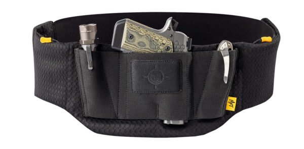 Mission First Tactical H6BB1 Belly Band Black 26"-52" Mesh